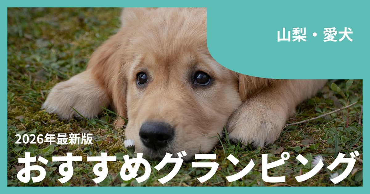 【山梨】愛犬と泊まれるグランピングおすすめ15選|富士山と湖を犬と一緒に満喫