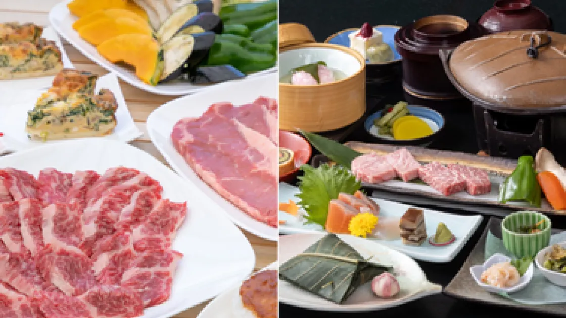 信州牛のBBQ/会席