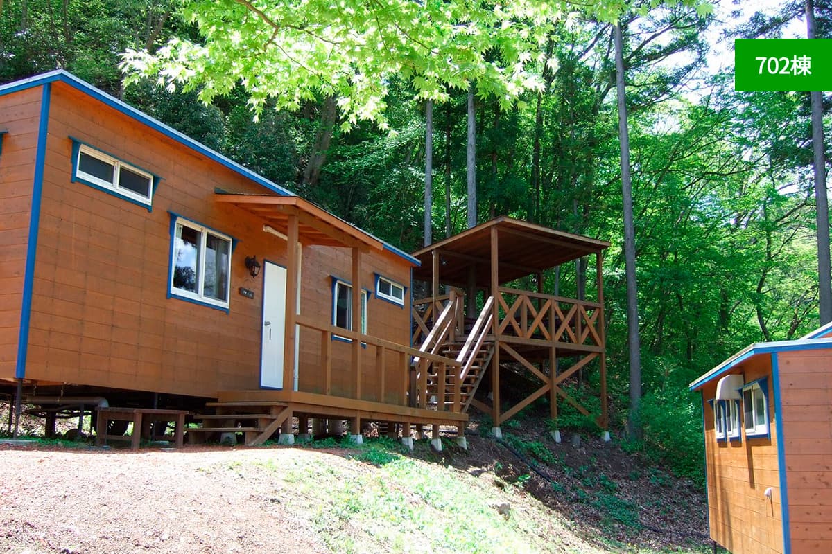 バンガロー宿泊