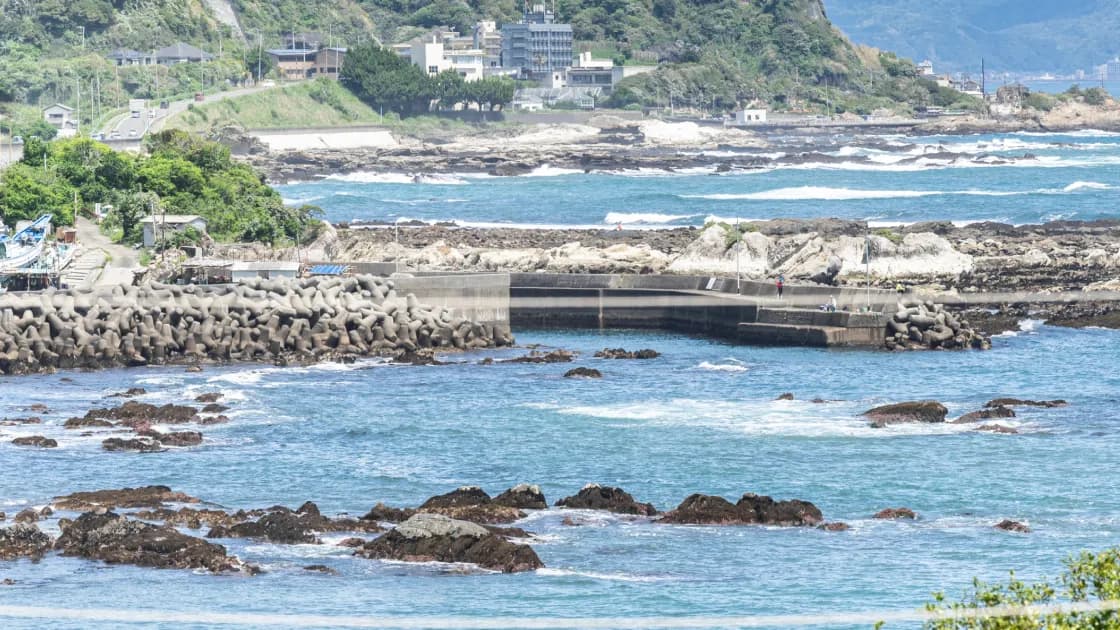 鴨川のオーシャンビュー