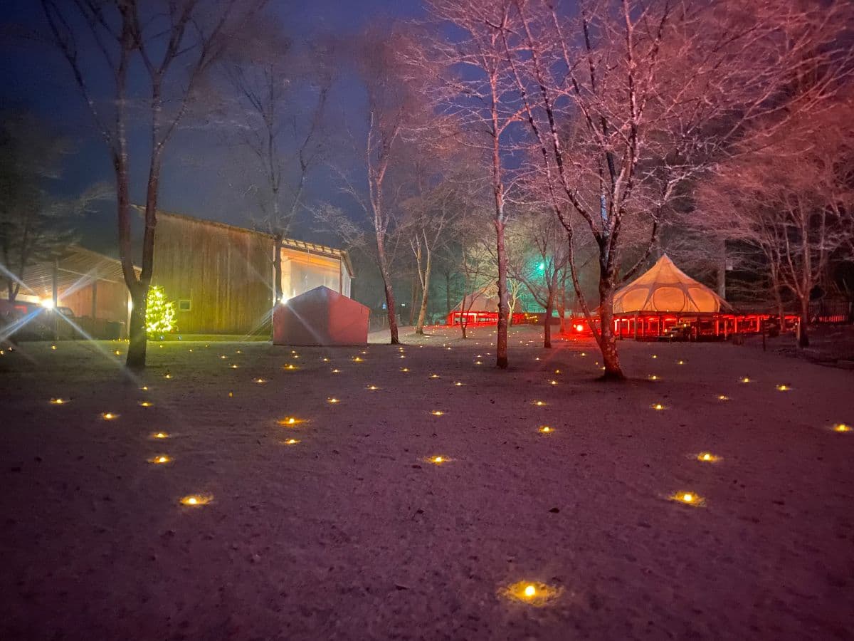 1日1組限定のプライベートグランピング