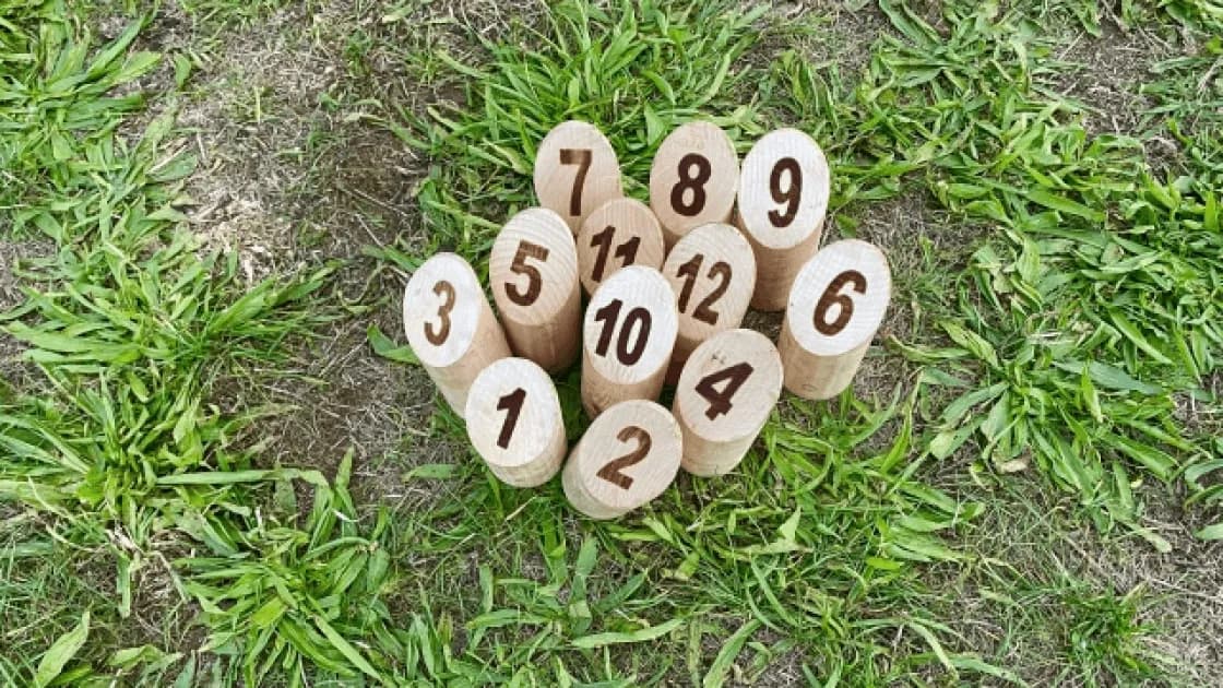 フィンランド競技「モルック」