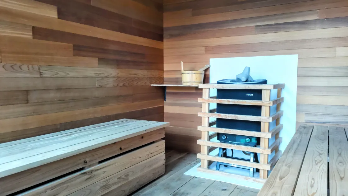 本格的なサウナ