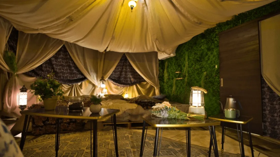 グランピングテント(定員6名)