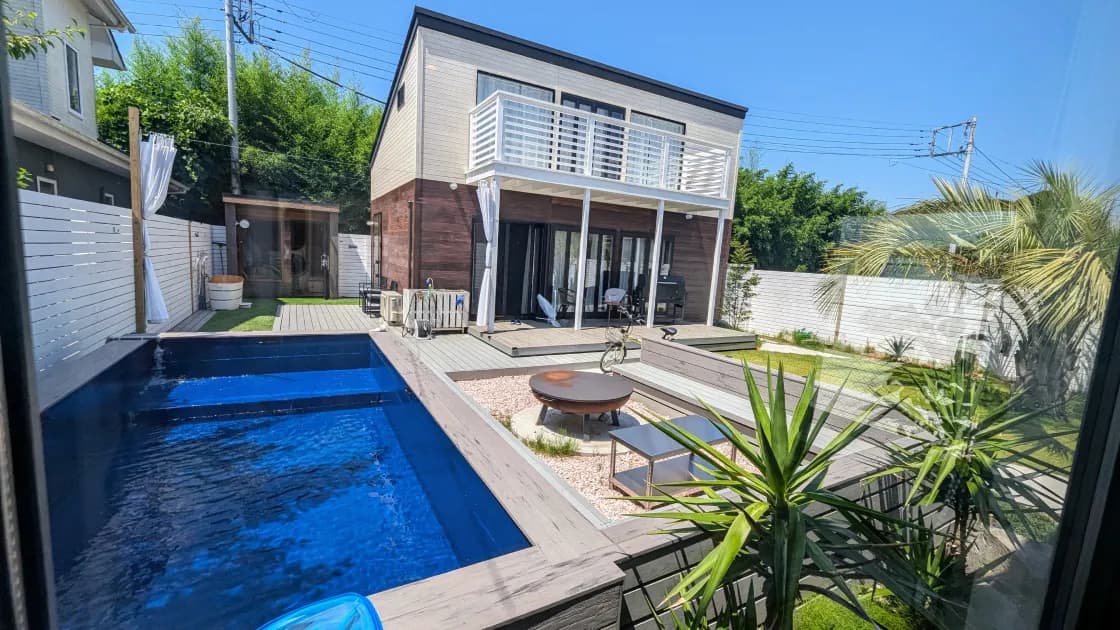 1日1組限定のプライベートヴィラ