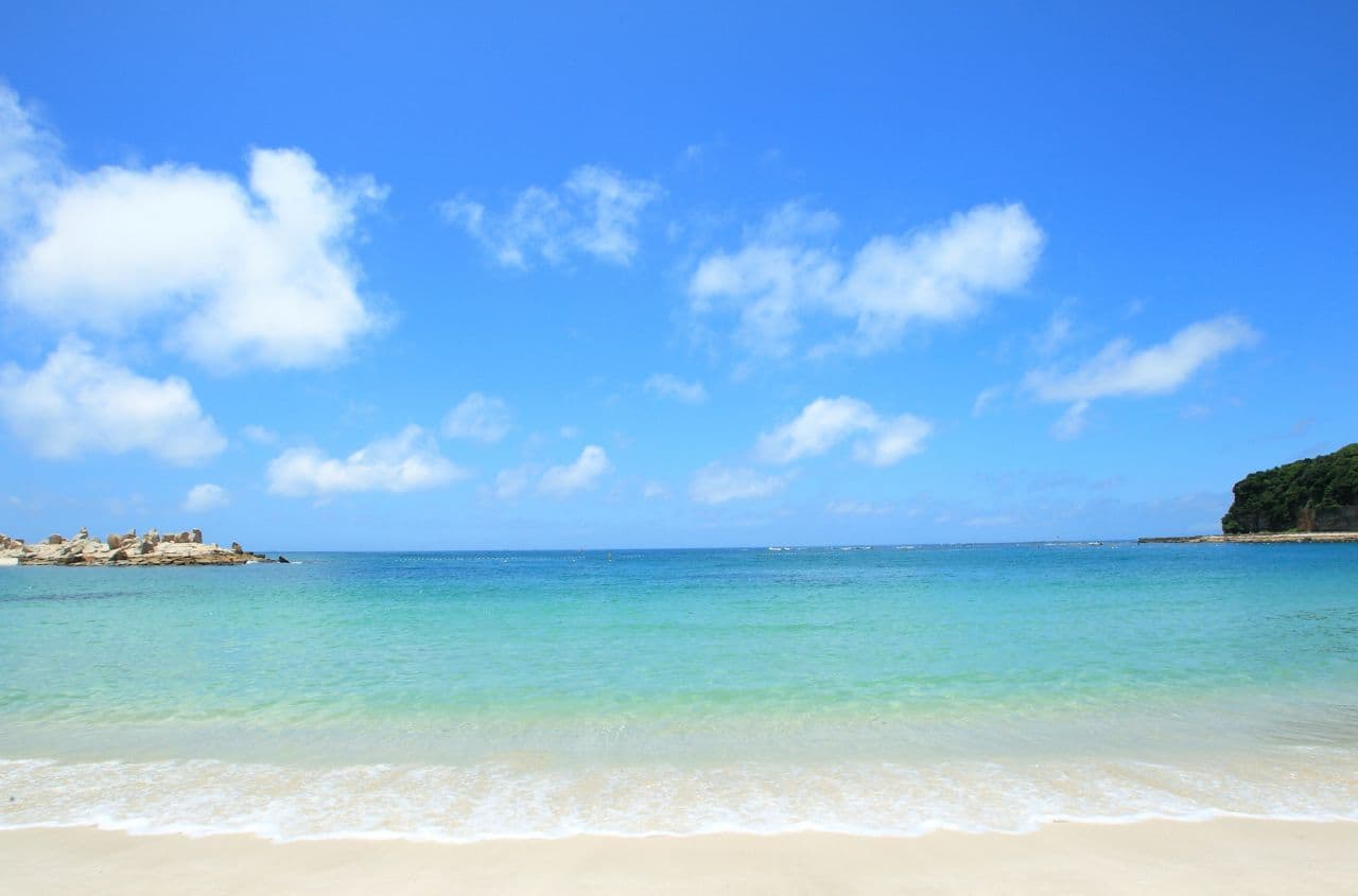 白浜志原海岸で自然を味わう