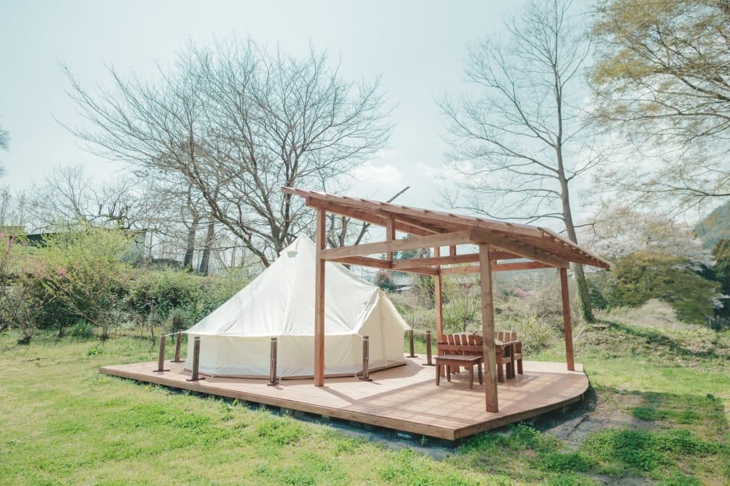 グランピングテント